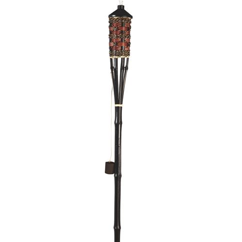 BT15089 Outdoor Expressions Rattan Weave Patio Torch