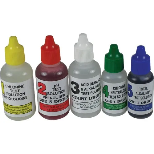 00-330 Pool and Spa 5-Way Refill Test Kit