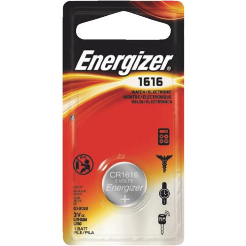 ECR1616BP Energizer 1616 Lithium Coin Cell Battery