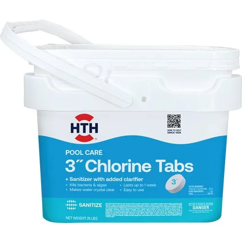 42046 HTH 3 In. Chlorine Tablet