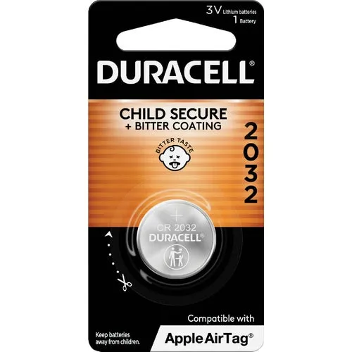 30587 Duracell 2032 Lithium Coin Cell Battery