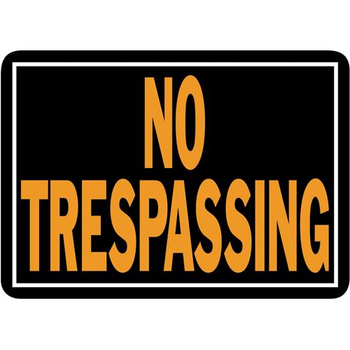 804 Hy-Ko No Trespassing Sign