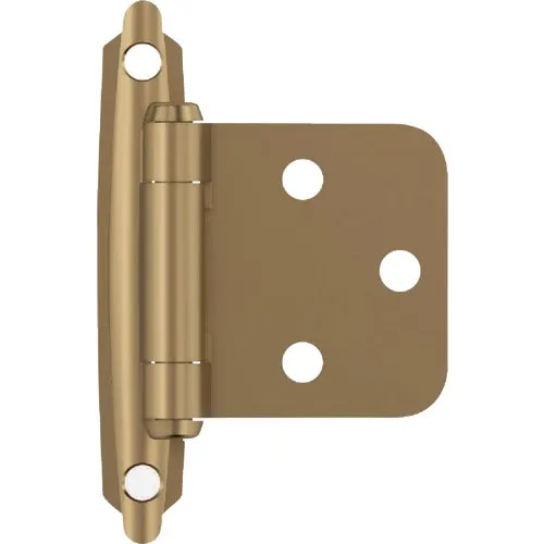 BPR3429CZ Amerock Self-Closing Face Mount Variable Overlay Hinge