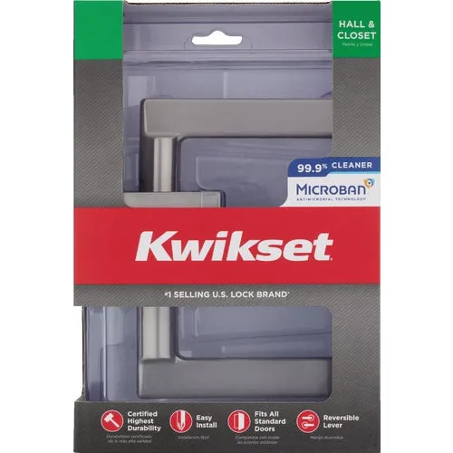 720HFL SQT 15 CP Kwikset Signature Halifax Passage Door Lever