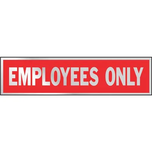 409 Hy-Ko Self-Adhesive Sign Image
