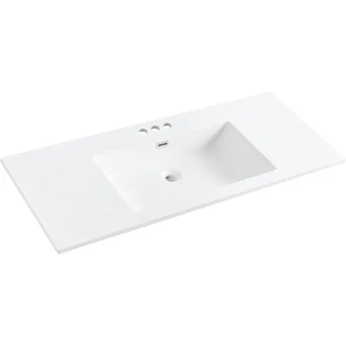 WB4922330 CraftMark High Gloss Wave Bowl Vanity Top