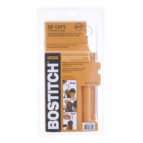 SB-CAPS Bostitch Plastic Button Caps