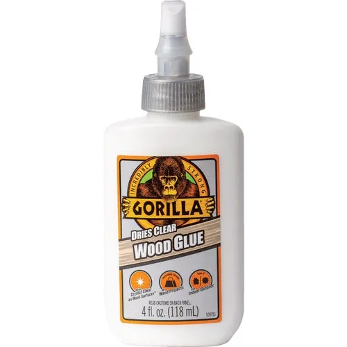 109788 Gorilla Dries Clear Wood Glue