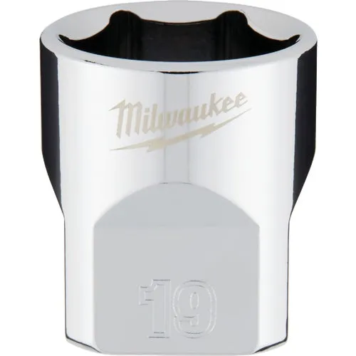 45-34-9089 Milwaukee 3/8 In. Drive Socket w/FOUR FLAT Sides
