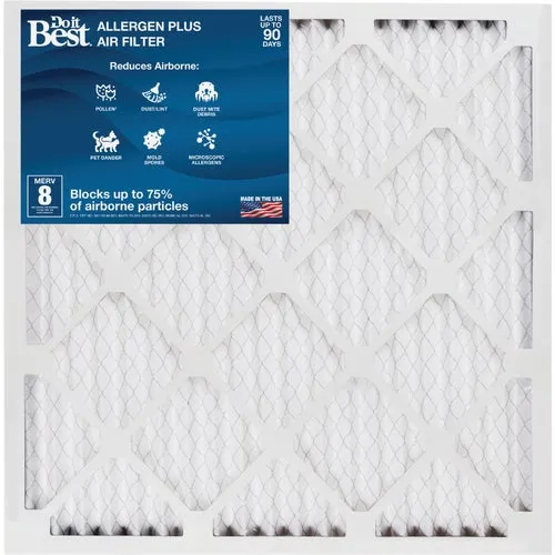 DB1-1830-8-12 Do it Best MERV 8 Furnace Filter