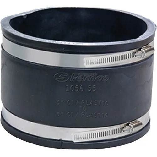 P1056-55 Fernco 5 In. x 5 In. Flexible PVC Coupling