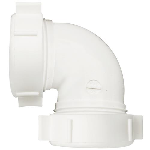 47WK Plastic 90 degrees Double Slip-joint Coupling Elbow