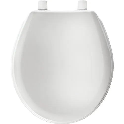 92B000 Mayfair by Bemis White Plastic Toilet Seat