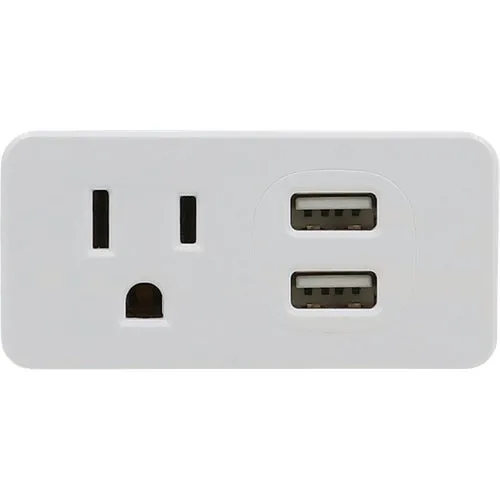 PBU0012 Prime USB Charger with AC Outlet Tap