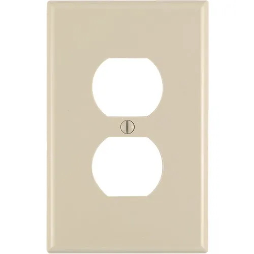 R51-00PJ8-00I Leviton Mid-Way Thermoplastic Nylon Outlet Wall Plate