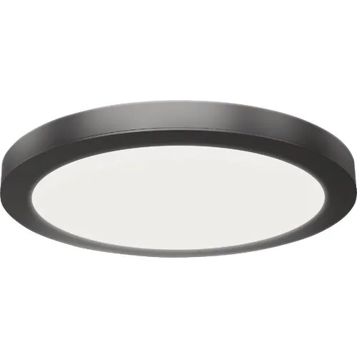 74210/6WY/BK Feit Electric Edge-Lit Round Flush Mount Ceiling Light Fixture