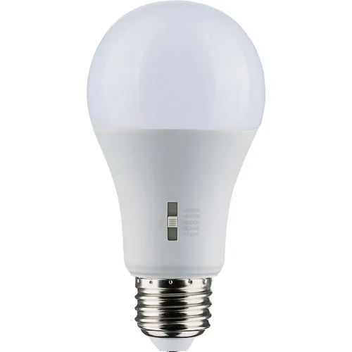 S11791 Satco Color Quick 5CCT LED A19 Light Bulb