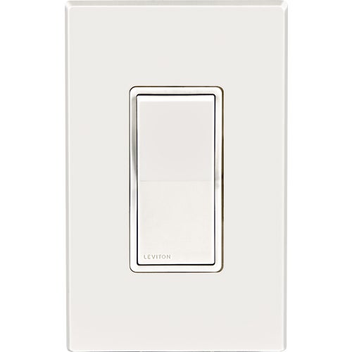 R02-W5601-00W Leviton Decora Weather-Resistant Single Pole Switch