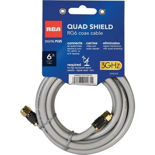 DH6QCE RCA Quad Shield Coaxial Cable