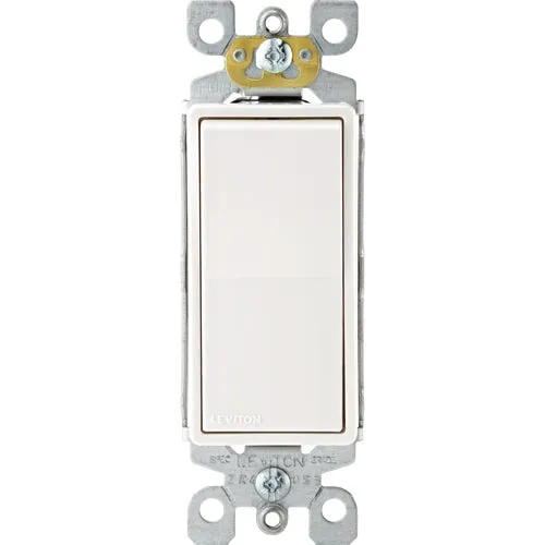MA3-05601-5AW Leviton Decora Antimicrobial Treated Single Pole Switch