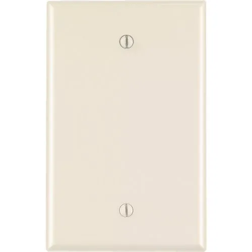 R56-0PJ13-00T Leviton Mid-Way Thermoplastic Nylon Blank Wall Plate