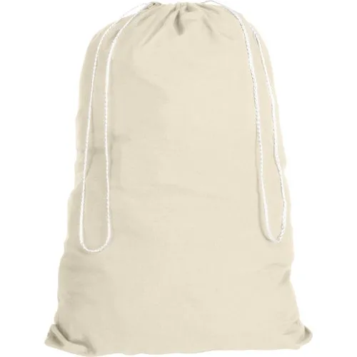6353-1191-NAT Whitmor Cotton Laundry Bag