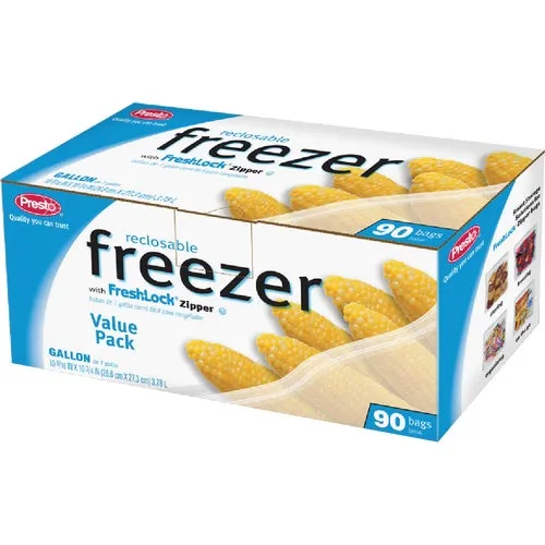 C00482S0 Presto Reclosable Freezer Bag