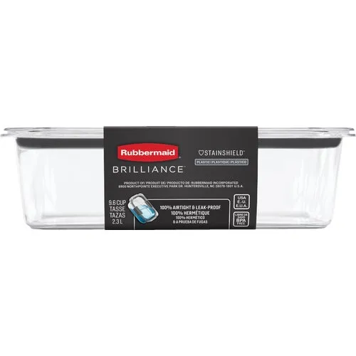 2183415 Rubbermaid Brilliance Stainshield Food Storage Container