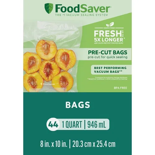 2159417 FoodSaver Heat-Seal Pre-Cut Vacuum Sealer Bag