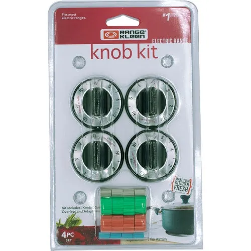 8114 Range Kleen Replacement Electric Range Knob Kit