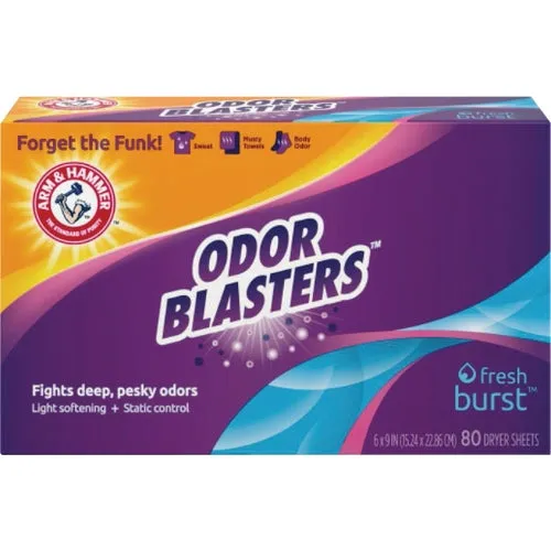 290 Arm & Hammer Odor Blasters Dryer Sheet