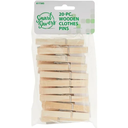 HH001-20 Smart Savers Clothespins