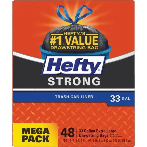 E86048 Hefty Strong Trash Bag