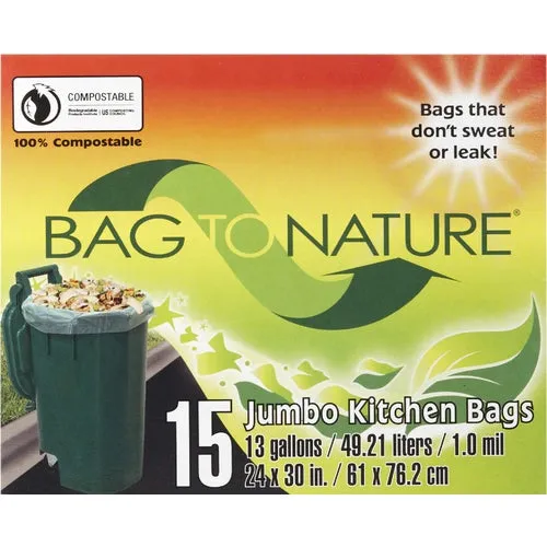 21205 Bag-To-Nature Compostable Trash Bag