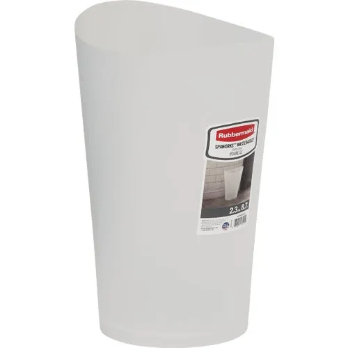 FG290200CLR Rubbermaid Spaworks Vanity Wastebasket