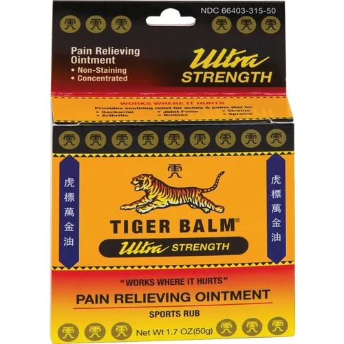 T-31541 Tiger Balm Ultra Strength Pain Relieving Ointment