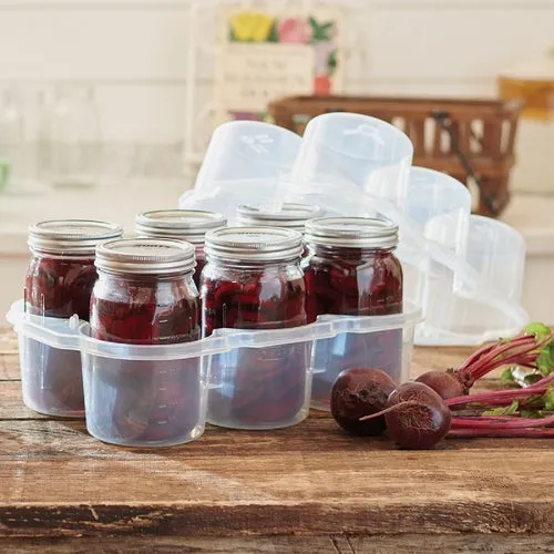 1718 Roots & Harvest SafeCrate Canning Jar Storage Container