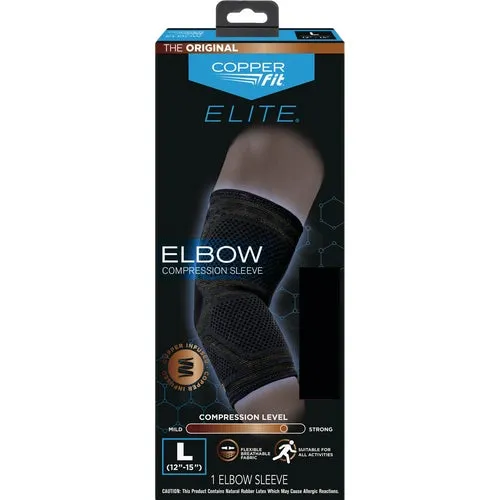 CFEELLG Copper Fit Elite Compression Elbow Sleeve