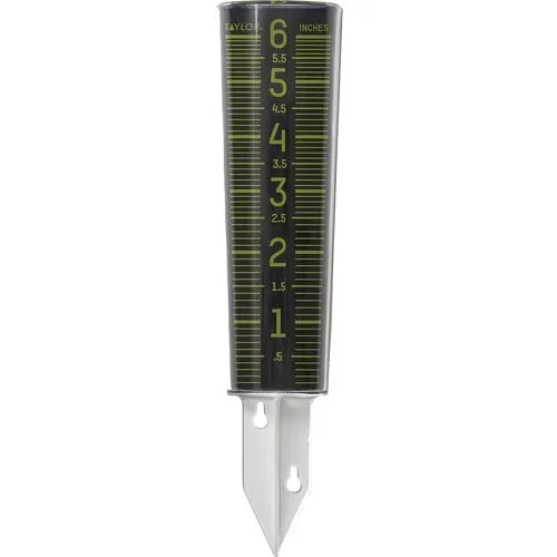 5288423 Taylor ClearVu Glow In Dark Rain Gauge