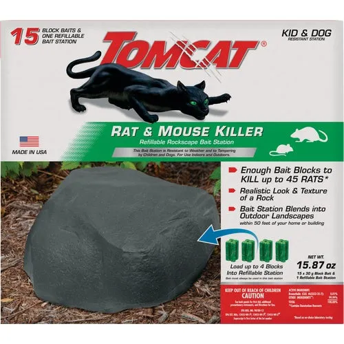 364605 Tomcat Rockscape Bait Station