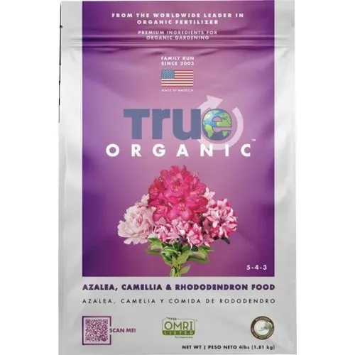 R0009 True Organic Azalea, Camellia, & Rhododendron Dry Plant Food