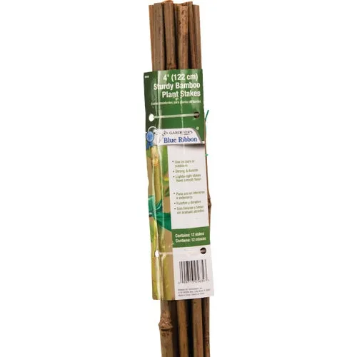 BB4N Gardeners Blue Ribbon Bamboo Plant Stake