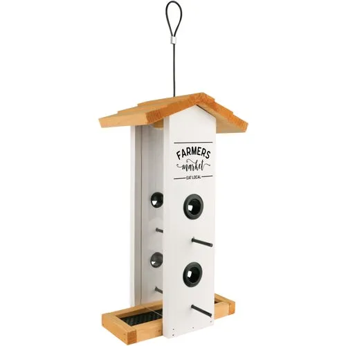 WWLF1-DECO Natures Way Farmhouse Vertical Hopper Bird Feeder