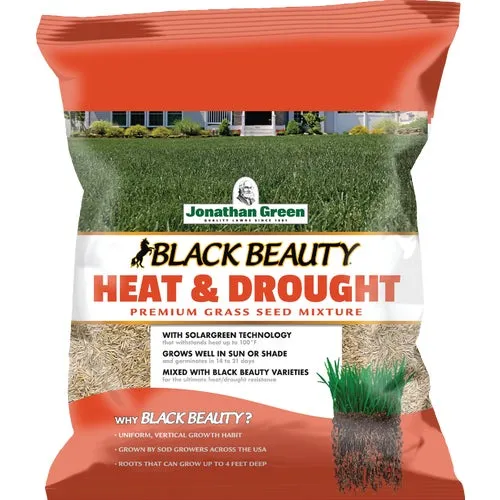 10515 Jonathan Green Black Beauty Heat & Drought Resistant Grass Seed Mix