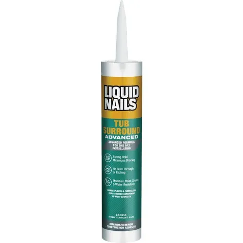LN-1015 Liquid Nails Advanced Tub Surround & Shower Wall Adhesive