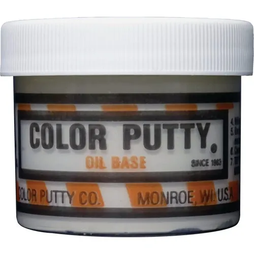 CP-6-100WHITE Color Putty Oil-Based Wood Putty