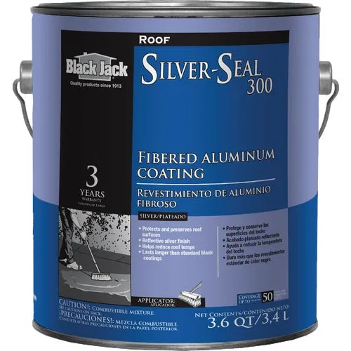 5175-A-34 Black Jack Silver-Seal Fibered Aluminum Reflective Roof Coating